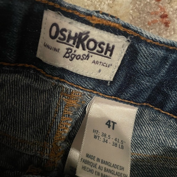 Oshkosh Toddlers 4T Denim Shorts with cuff. Excellent condition. - Picture 6 of 6